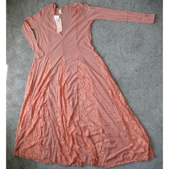 NWT Hot As Hell HAH Long Sleeve Lace Mesh Dress - Picture 7 of 8